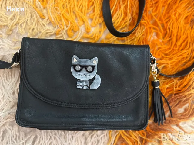 Karl Lagerfeld- естествена кожа