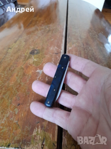 Стар джобен нож,ножче,ножка #181, снимка 3 - Други ценни предмети - 53609284