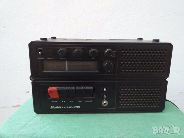 Мontex MTX 302 STEREO, снимка 2 - Радиокасетофони, транзистори - 28908313