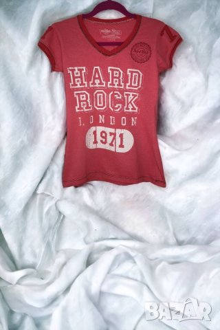 Hard Rock London Дамска тениска с къс ръкав, S , снимка 1 - Тениски - 40132362