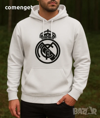 НОВО! Мъжки суичър горница REAL MADRID / РЕАЛ МАДРИД!