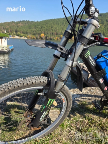 Продавам електрически алуминиев велосипед 500 вата кит 30 ah батерия, снимка 11 - Велосипеди - 51750382