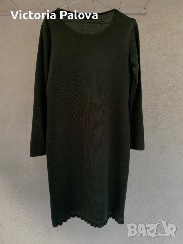 Луксозна вълнена рокля CARMINE DRESS BUSNEL Франция, снимка 13 - Рокли - 39318200