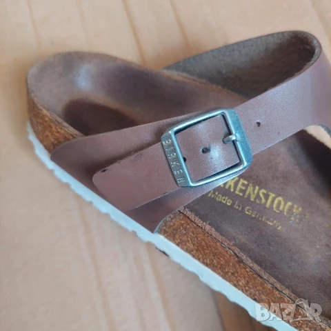 чехли Birkenstock Gizeh  номер 38, снимка 10 - Чехли - 50293071