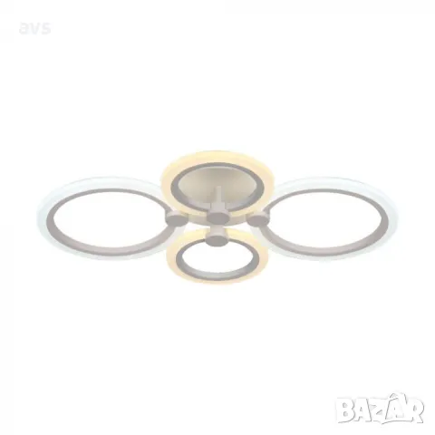 LED плафон с дистанционно управление 45W 3в1 VT-7717 V-TAC, снимка 1