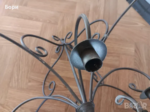 Немски висящ/таванен свещник , снимка 9 - Декорация за дома - 47498231