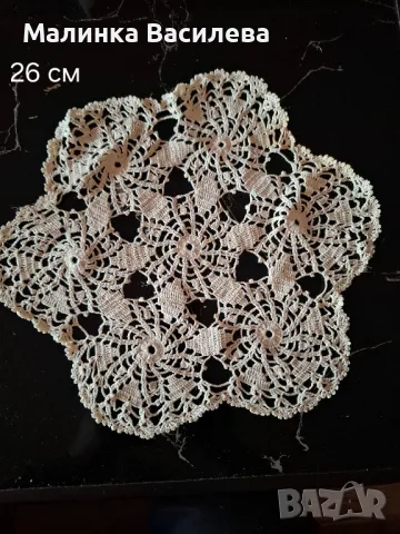 Плетива на една кука , снимка 11 - Покривки за маси - 49076782