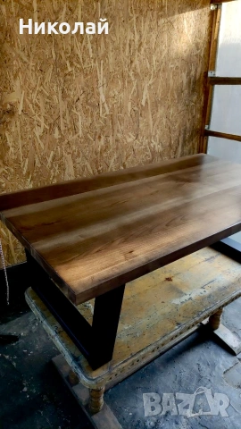 Холна маса / маса за кафе масив орех, снимка 8 - Маси - 53535474