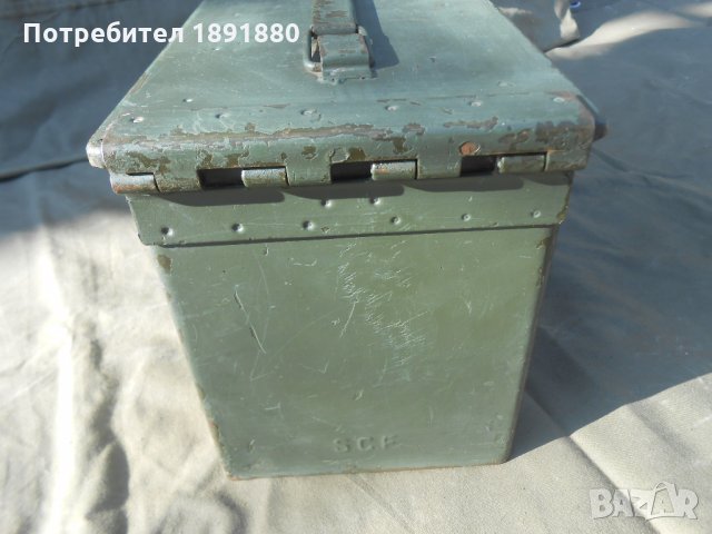 Американско сандъче за патрони (кутия за патрони), снимка 6 - Антикварни и старинни предмети - 27496829