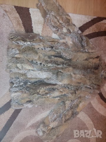 Дамско палто естествен косъм лисица, снимка 4 - Палта, манта - 43701232