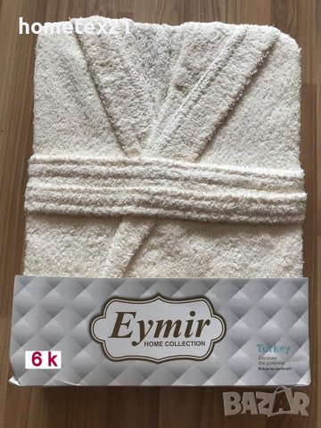 Памучни халати с качулка, снимка 5 - Спално бельо - 35885133