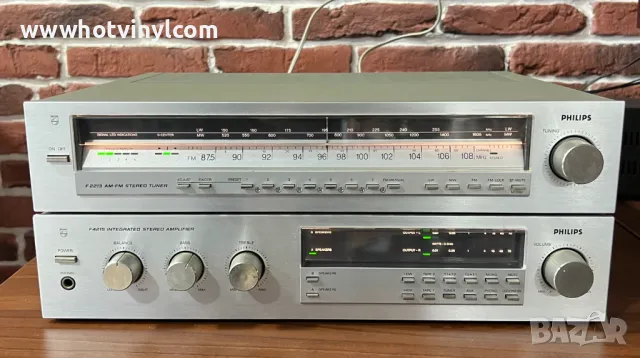 Комплект Philips f-4215 Усилвател и f-2213 тунер