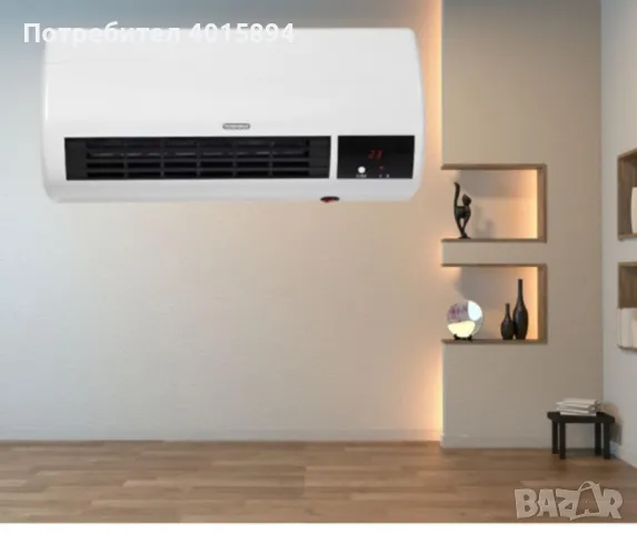 керамична стенна печка