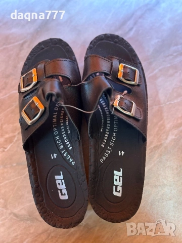 Немски Нови анатомични чехли 41 номер, снимка 9 - Чехли - 53173501