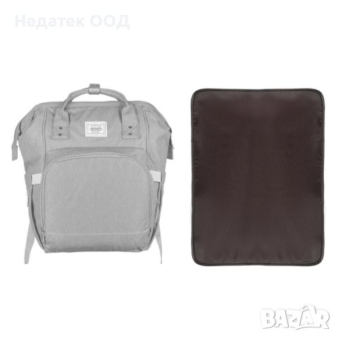 Бебешка раница,за повиване,, със сива подложка, 25x15x37см, снимка 2 - Детски колички - 43390607