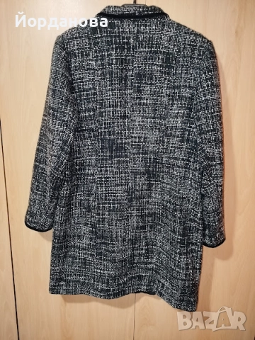 Дълго сако от букле , снимка 4 - Сака - 52816456