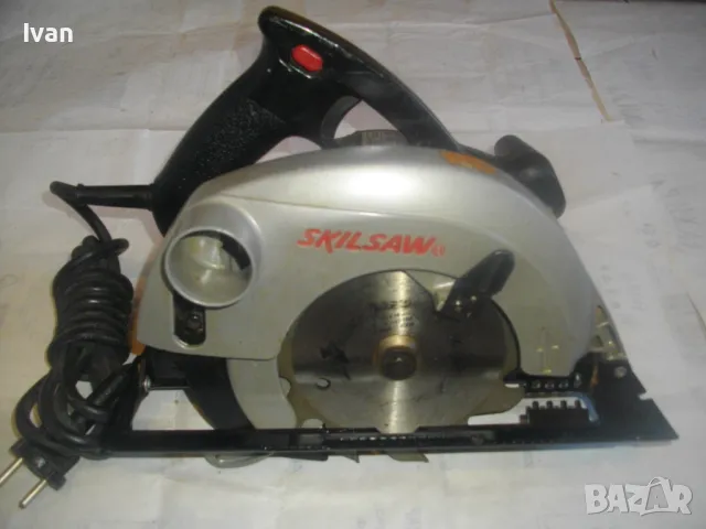Made in USA 5,3A САЩ АМЕРИКАНСКИ ОРИГИНАЛЕН РЪЧЕН ЦИРКУЛЯР 1100 ВАТА ф165мм РЕЖЕ 60мм SKIL, снимка 3 - Други инструменти - 48604817