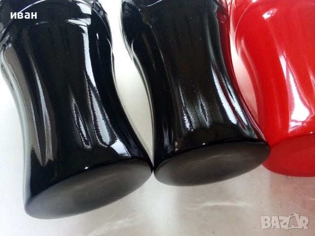 Чаши "Кока Кола" черни и червени.Нови, снимка 4 - Колекции - 53431505