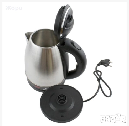 Електрическа Кана ЕК-5001 SS, 1,5 Литра, 1500W, снимка 3 - Кани - 52723353