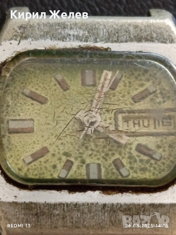 Стар механичен часовник мъжки СССР за КОЛЕКЦИЯ ДЕКОРАЦИЯ 23468, снимка 4 - Антикварни и старинни предмети - 51496220