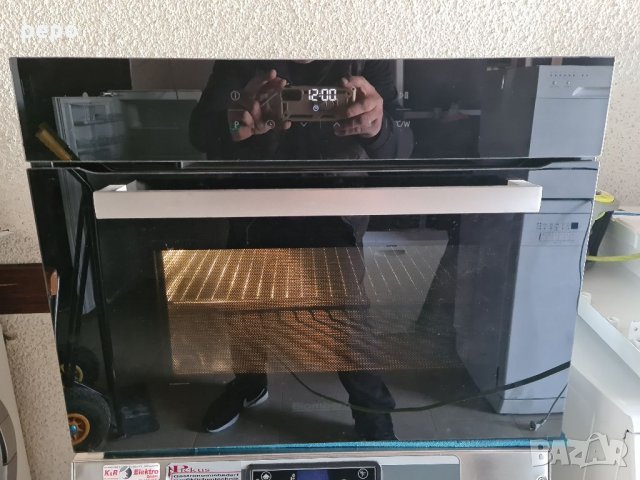 Фурна за вграждане с микровълнова НОВА, снимка 3 - Печки, фурни - 32417582