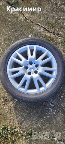 Джанти 17 Пежо 807 +Гуми 225 50 17 , снимка 3 - Гуми и джанти - 52289921