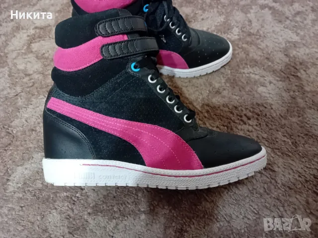 Puma-кожени кецове на платформа 39 номер