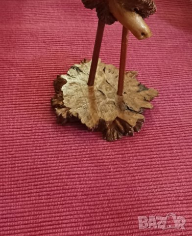 Ръчно изработен сувенир, дърворезба,Аржентина , снимка 7 - Декорация за дома - 43171648