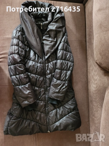 Дамско зимно дълго яке, снимка 2 - Якета - 51977430