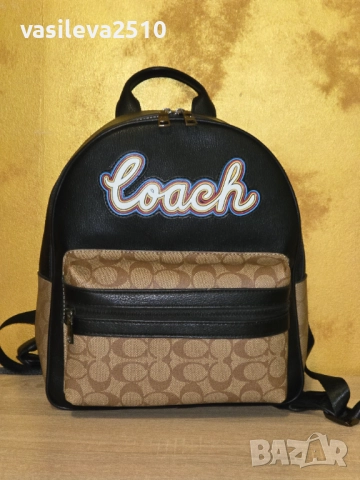 Coach оригинална дамска раница , снимка 3 - Раници - 52558883