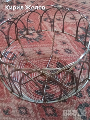 Стоманена фруктиера за плодове 54289, снимка 13 - Антикварни и старинни предмети - 53601054