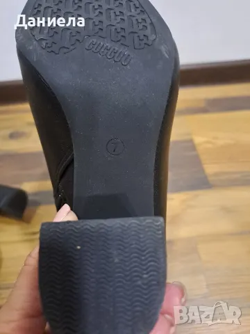 Дамски боти с дебел ток, снимка 6 - Дамски боти - 47881384
