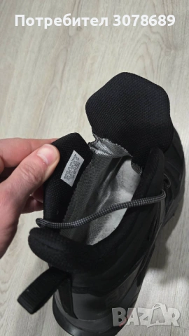 Мъжки туристически обувки Salomon Gore-tex Ultra 4 Mid Gtx - black/magnet/pearl, снимка 2 - Други - 53114043