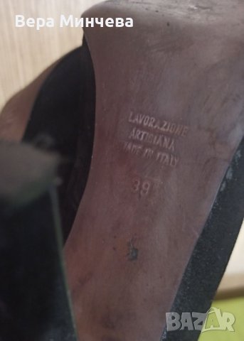 Дамски официални обувки Fiorella Rubino, N:40, изк.велур, снимка 4 - Дамски елегантни обувки - 38960068