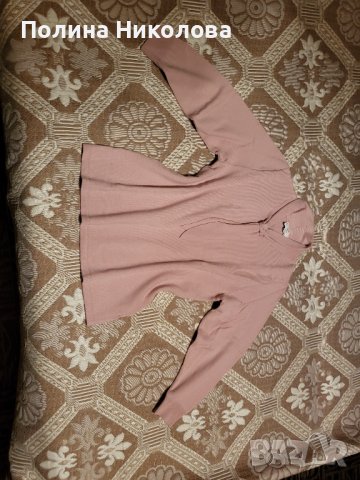 Дамска блуза в светло розов цвят