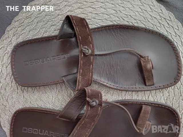 Dsquared 2, пантофи, чехли сандали, снимка 5 - Мъжки чехли - 49841113