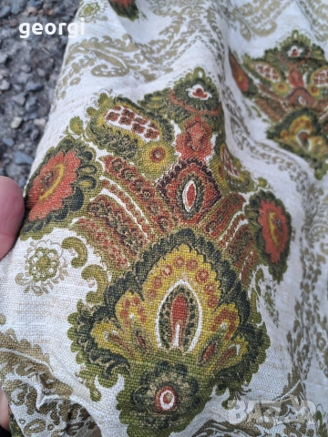 винтидж пердета, завеси 