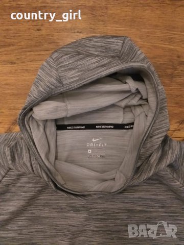 Nike Women’s THERMA Short Sleeve Running Hoodie - страхотна дамска блуза КАТО НОВА, снимка 6 - Спортни екипи - 27934270