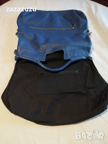 ЕСТЕСТВЕНА КОЖА италианска голяма чанта на ANNA KARINNA, снимка 5 - Чанти - 53120743