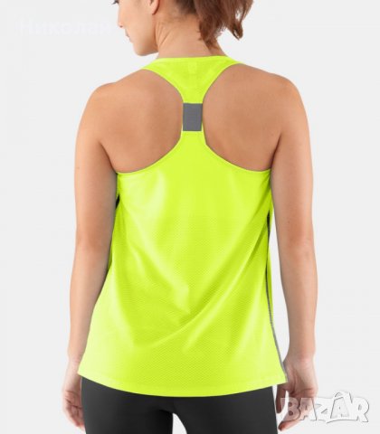 under armour Fly-By Stretch running top, снимка 16 - Потници - 26522141