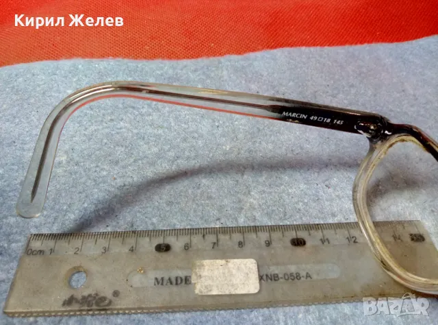 MARCIN Optalex ВИНТИДЖ МОДЕЛ ДИОПТРИЧНИ МАРКОВИ ОЧИЛА 47781, снимка 5 - Слънчеви и диоптрични очила - 47539262