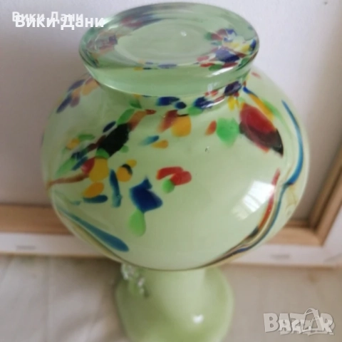 вази Морано с дръжки уши, снимка 13 - Вази - 38839556