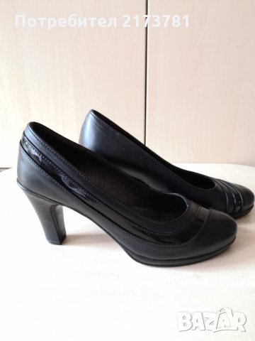 Дамски обувки на висок ток от естествена кожа , снимка 7 - Дамски елегантни обувки - 33196170