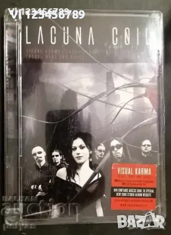 DVD- Lacuna Coil Visual Karma - 2 dvd, снимка 1 - CD дискове - 49131219