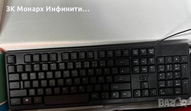 Клавиатурата и мишка за компютър ISY Wired Desktop set