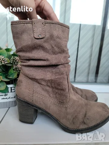 ДАМСКИ БОТУШИ № 37,5, снимка 4 - Дамски ботуши - 48741561