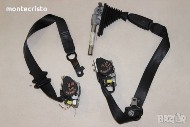 Предни колани Nissan Qashqai J10 (2007-2014г.) преден колан ляв десен 86884JD00A 86885JD010