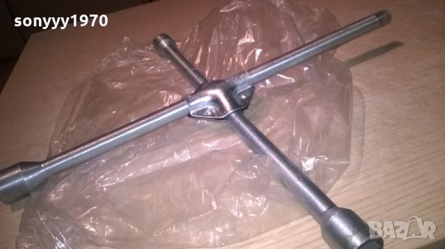 ключ 40см-яка кръстачка за гуми-17/19/21 и 1/2, снимка 3 - Аксесоари и консумативи - 26793331