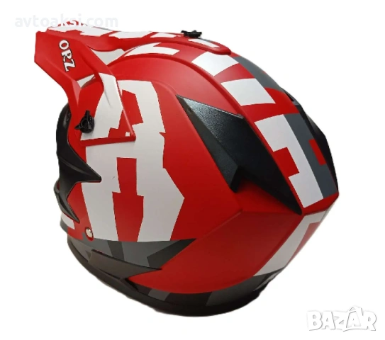 Каска мотор крос/атв/тротинетка Детска два цвята, снимка 10 - Аксесоари и консумативи - 53209809