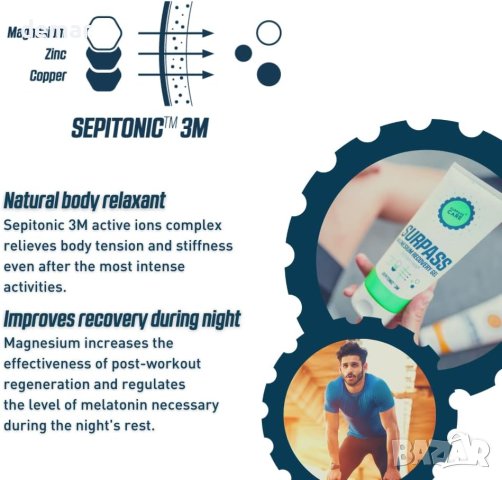 SURPASS Pro Chamois крем против протриване и магнезиев възстановяващ гел (200+170 мл), снимка 8 - Аксесоари за велосипеди - 43203928
